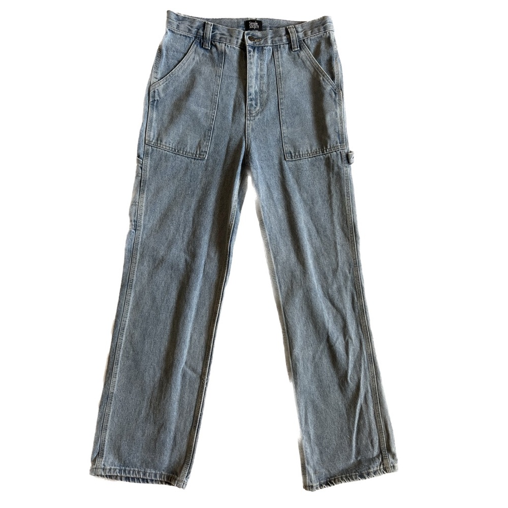 Simple society blue cargo pants
